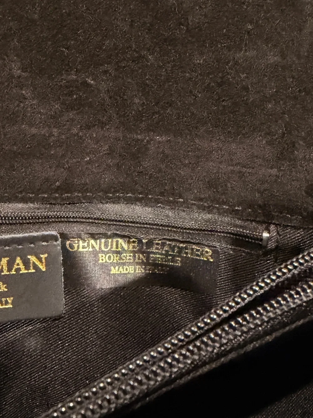 Persaman New York Made in Italy Genuine Leather Snakeprint Purse